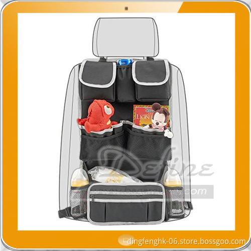 Back Seat Organizer Multipocket Car Organizer Back Seat Protector